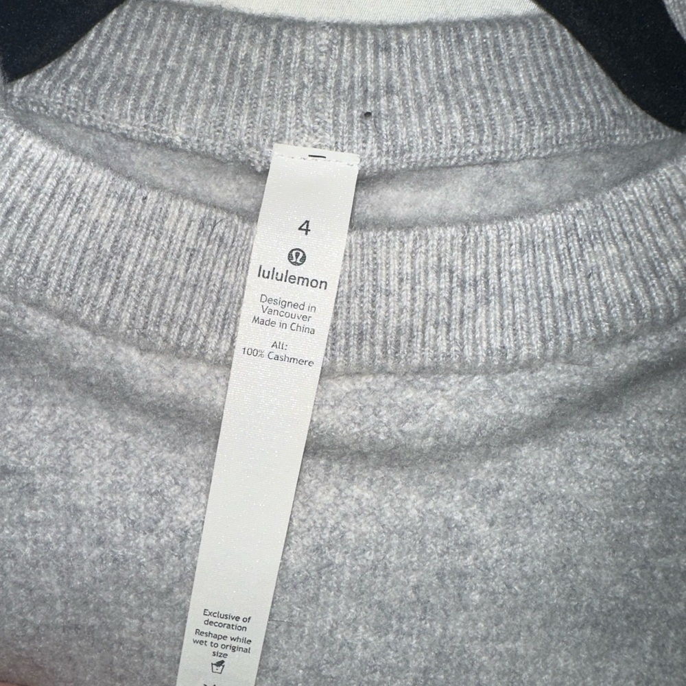 Lululemon Gray Pullover Sweater - image 5